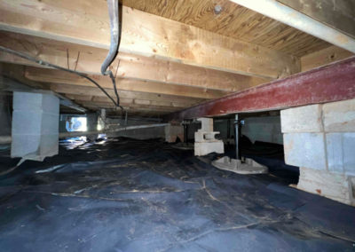 Crawl Space Mold Remediation, Wood Repair, And Floor Stabilization A Case Study In Hartselle, Al (1)