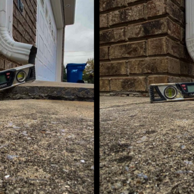 House Corner Before And After